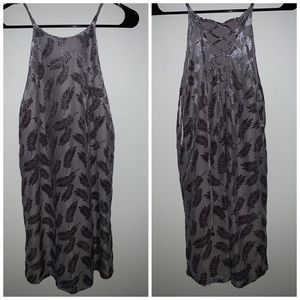 Honey Belle Grey mini dress, perfect for the Fall!